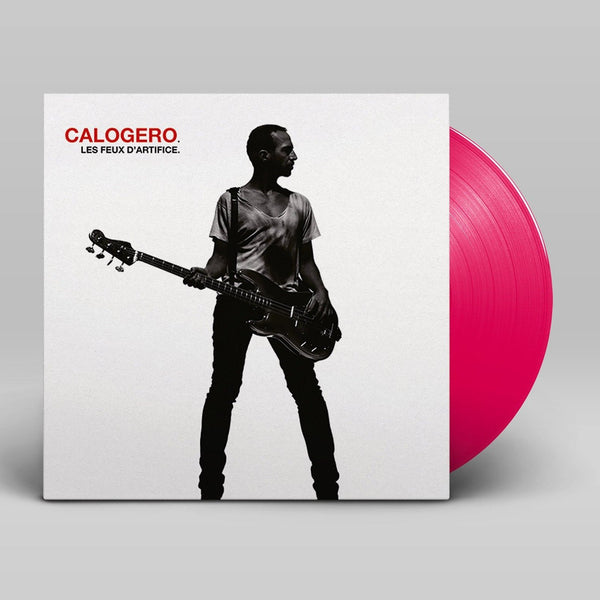 Calogero - Les Feux D'artifices Exclusive Pink 2x LP Vinyl Record limited edition album