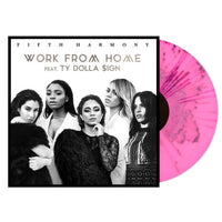 Fifth Harmony - Work From Home Exclusive Opaque Pink Splatter Vinyl Limited LP Record