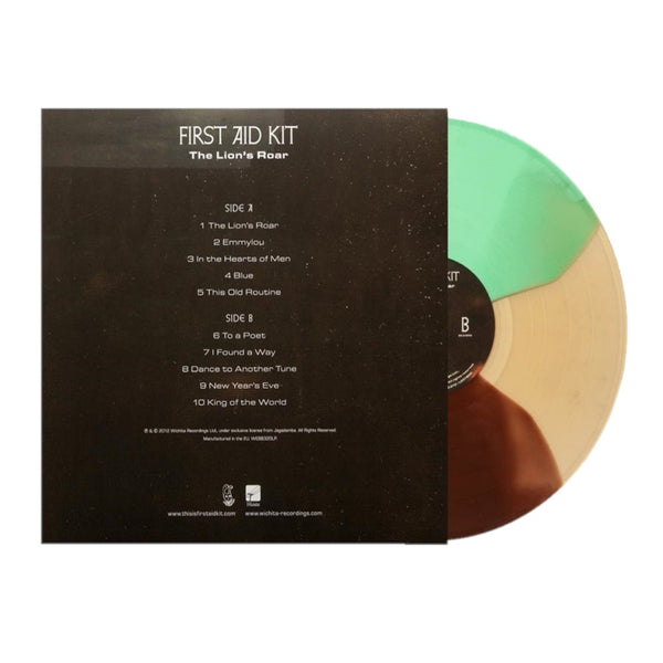 First Aid Kit - The Lion's Roar Exclusive Green/Brown/Tan Tri-Colored Colored Vinyl Limited Edition #750 LP Record