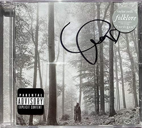 Taylor Swift - Folklore "In The Trees" CD Album Limited Signed Edition 