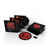 Gears of War - Original Trilogy Soundtrack Exclusive Limited Edition #300 Black Vinyl Box Set with Azure Marcus In Game Character Skin Included
