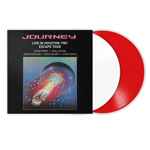 Journey - Live In Houston: The Escape Tour Exclusive Limited Edition Red & White Color Vinyl 2LP Record