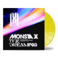 Monsta X - The Dreaming Exclusive Limited Edition Canary Yellow Vinyl LP Record + poster