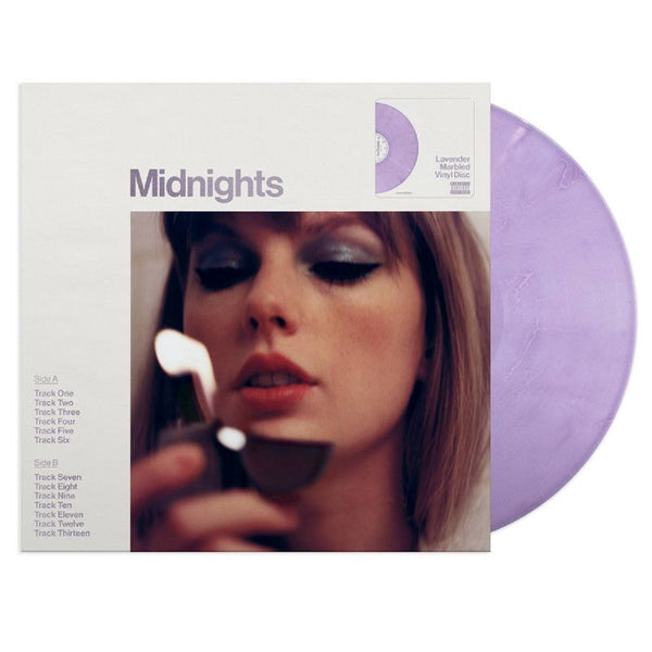 Taylor Swift - Midnights Exclusive Limited Edition Lavender Color Vinyl LP Record