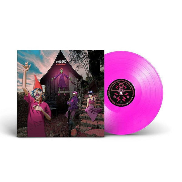 Gorillaz - Cracker Island Exclusive Limited Edition Neon Pink Color Vinyl LP Record