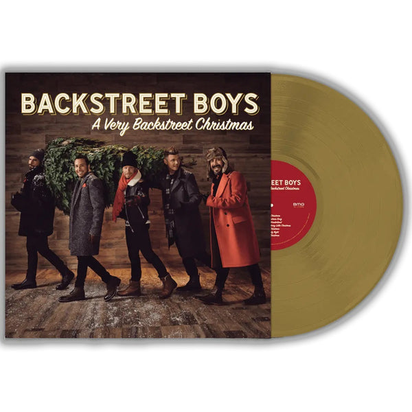 Backstreet Boys - A Very Backstreet Christmas Spotify Exclusive Gold Vinyl LP Record