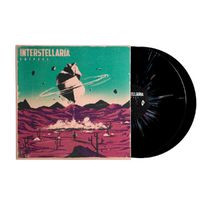 Chipzel ‎- Interstellaria Black With Blue & Red Splatter Vinyl 2x LP Record VGM