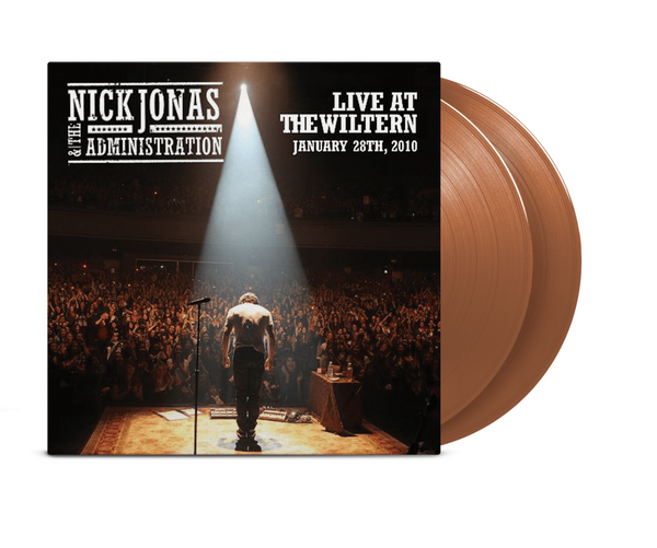 Jonas Brothers - Nick Jonas & The Administration Live At The Wiltern Exclusive Brown Vinyl  Club Edition