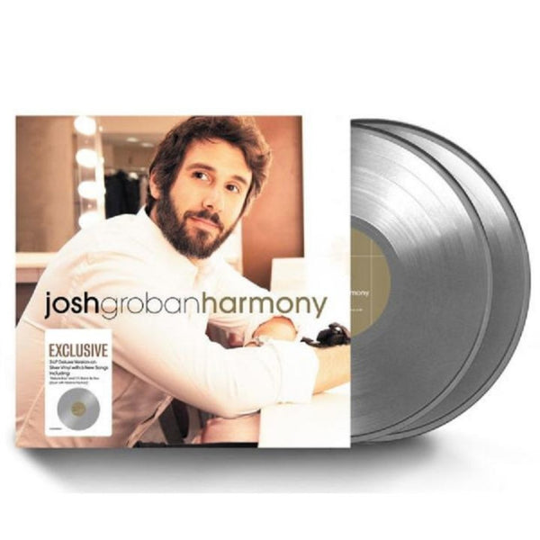 Josh Groban Harmony 2xLP Deluxe Exclusive Silver Colored Vinyl 