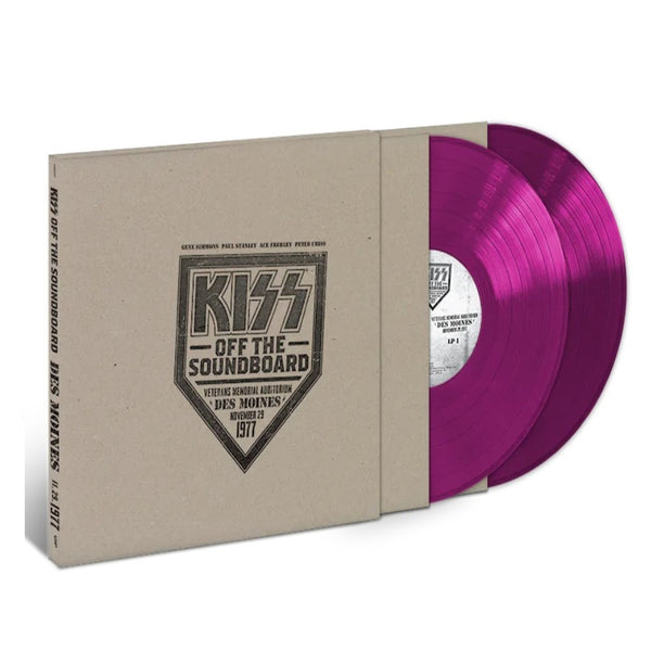 Off The Soundboard - Live In Des Moines 1977 Exclusive Limited Edition purple Vinyl 2xLP Record