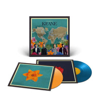 Keane - The Best of Keane Exclusive Limited Edition Brilliant Orange & Teal Colored Vinyl 2x LP Record