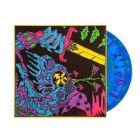 King Gizzard And The Lizard Wizard - Adelaide 19 Exclusive Limited Edition Blue With Pink/Green/Yellow Splatter Vinyl LP Record