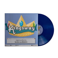 King Landon Podbielski (Original Soundtrack) Exclusive Limited Edition Blue Vinyl LP Recordsway  -