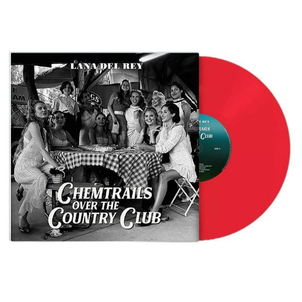 Lana Del Rey - Chemtrails Over The Country Club Exclusive Red Colored Vinyl LP Record with Special Cover