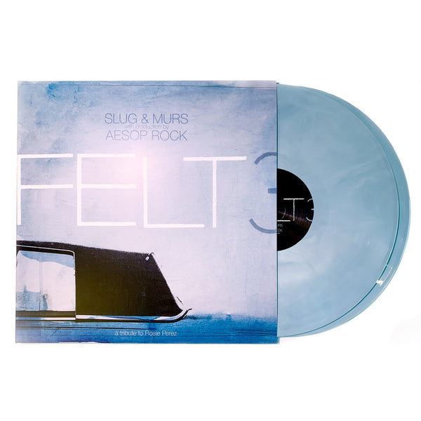 Felt 3: A Tribute To Rosie Perez (10 Year Anniversary Edition) Galaxy Effect Blue & White Colored Vinyl 2x LP With Aesop Rock Die Cut Picture Disc