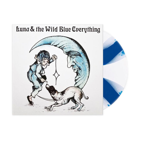 Mat Kerekes - Luna & The Wild Blue Everything Exclusive Limited Edition White & Blue Cornetto Vinyl Record