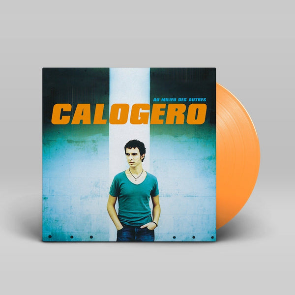 Calogero - Au Milieu Des Autres Exclusive Orange Color 2x LP Vinyl Record