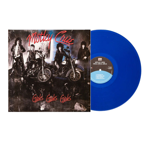 Motley Crue - Girls, Girls, Girls Exclusive Blue Color Vinyl LP