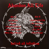 NAILS - Abandon All Life Exclusive Limited Edition Grey Color Vinyl LP Record