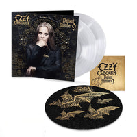 Ozzy Obsurne - Exclusive Limited Edition Crystal Clear 2xLP Vinyl With Slipmat Record