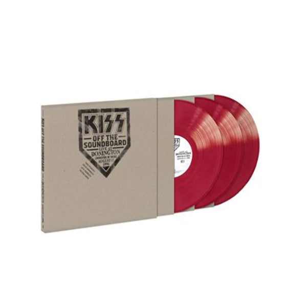 Kiss - Off The Soundboard, Live At Donington 1996 Exclusive Limited Edition Red Vinyl 3x LP Record