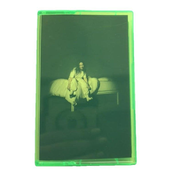 Billie Eilish When We All Fall Asleep Exclusive Glow in Dark Cassette Tape
