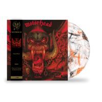 Revolver X Motörhead - Sacrifice Exclusive Special Collector's Edition Clear W/ Copper & Black Swirls Color Vinyl LP Record