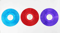 Trilogy - Exclusive Deluxe Edition Transparent W/Blue Red And Purple Marbled Color 3xLP Vinyl Bundle