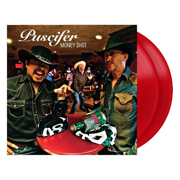 PUSCIFER - Money Shot Exclusive Limited Edition Opaque Red Colored Vinyl 2LP