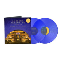 Loreena McKennitt - Live At The Royal Albert Hall Exclusive Transparent Blue Colored Viny 2x LP Limited Edition #1000 Copies Worldwide
