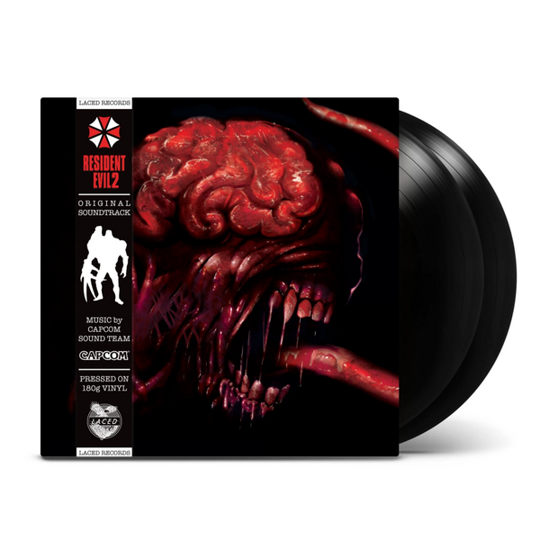 Capcom Sound Team - Resident Evil2 Exclusive Deluxe Black Colored Vinyl 2LP
