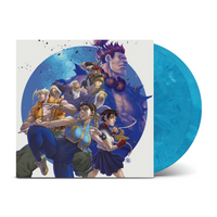 Capcom Sound Team - Street Fighter Alpha2 (Original Soundtrack) Exclusive Limited Edition Deluxe Sky Blue Colored Vinyl2LP