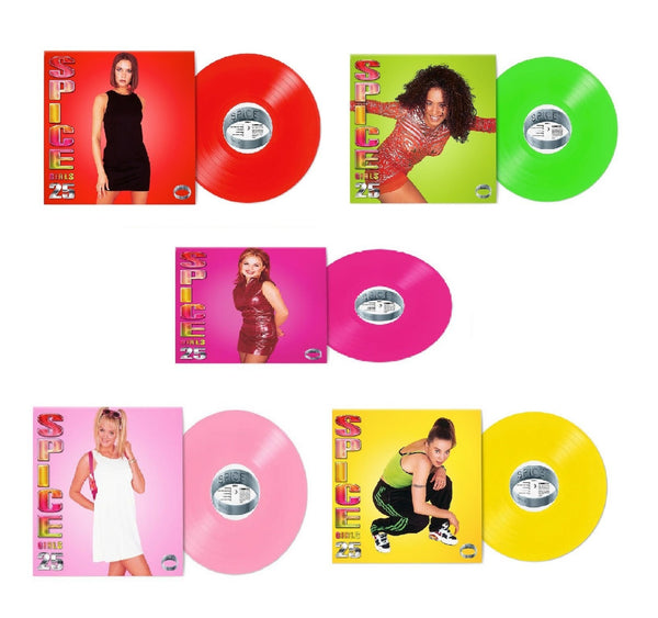 Spice Girls Spice 25th Anniversary Scary Green LP (Vinyl)
