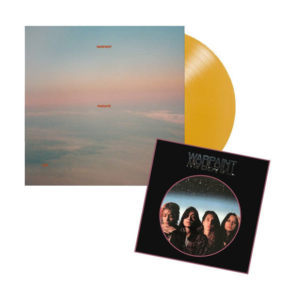 Warpaint - Radiate Like This Limited Edition Translucent Yellow Vinyl LP Record + Exclusive Signed Print
