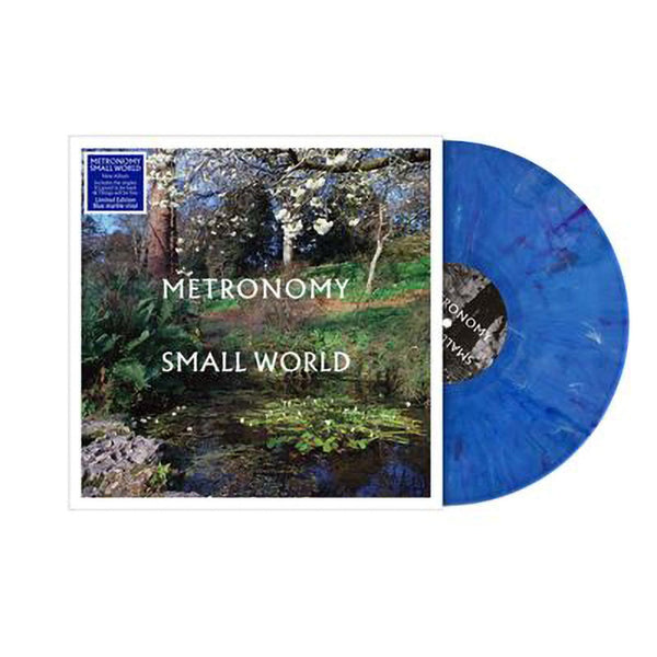 Metronomy - Small World Exclusive Limited Edition Marbled Blue Vinyl LP Record