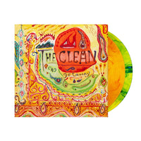 The Clean - Getaway Exclusive Limited Edition Yellow With Red & Blue Swirl 2LP Record