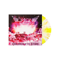 The Orion Experience - Children Of The Stars Exclusive Limited Edition Yellow Pinwheel With Pink Splatter Color Vinyl LP