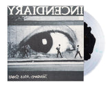 Incendiary- Thousand Mile Stare Exclusive Limited Edition Black In Clear With Electric Blue Splatter Colored Vinyl LP Records