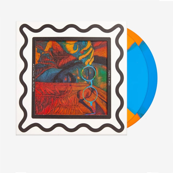 Toro Y Moi - Anything In Return Exclusive Orange/Blureberry Quad Color Vinyl 2LP Limited Edition# 600