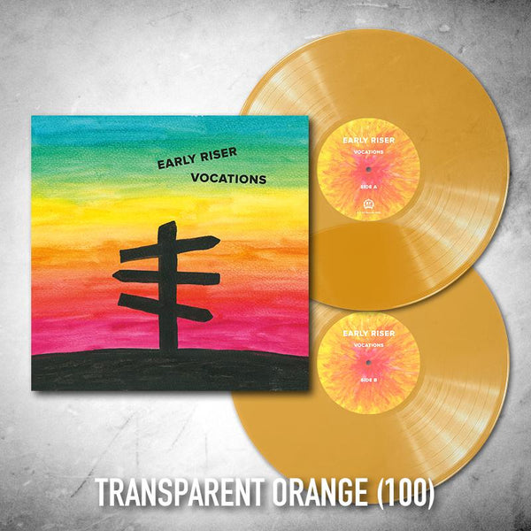 Early Riser - Vocations Exclusive Translucent Orange Vinyl LP Record Limited Edition #100