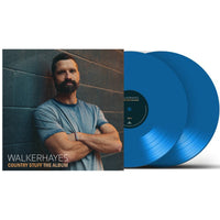 Walker Hayes - Country Stuff The Album Exclusive Translucent Blue Color Vinyl 2x LP Record