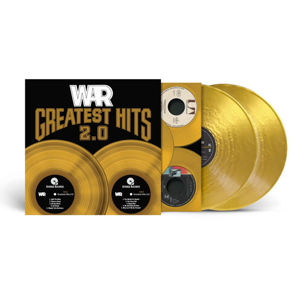 War - Greatest Hits Exclusive Gold Color Vinyl 2x LP Record