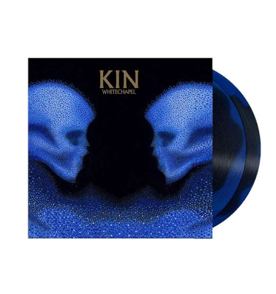 Whitechapel - Kin Exclusive Limited Edition Royal Blue & Black Mix Vinyl 2xLP Record