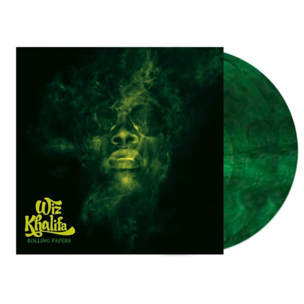 Wiz Khalifa - Rolling Papers Exclusive Limited Edition Green Galaxy Vinyl LP