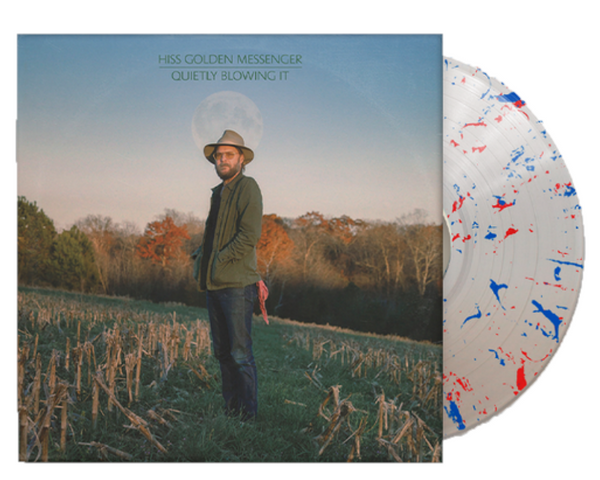 Hiss Golden Messenger - Quietly Blowing It Exclusive Club Edition Red & Blue Speckle Colored Vinyl LP