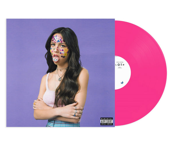 Olivia Rodrigo - SOUR Exclusive Pink Color Vinyl Limited Edition LP Record