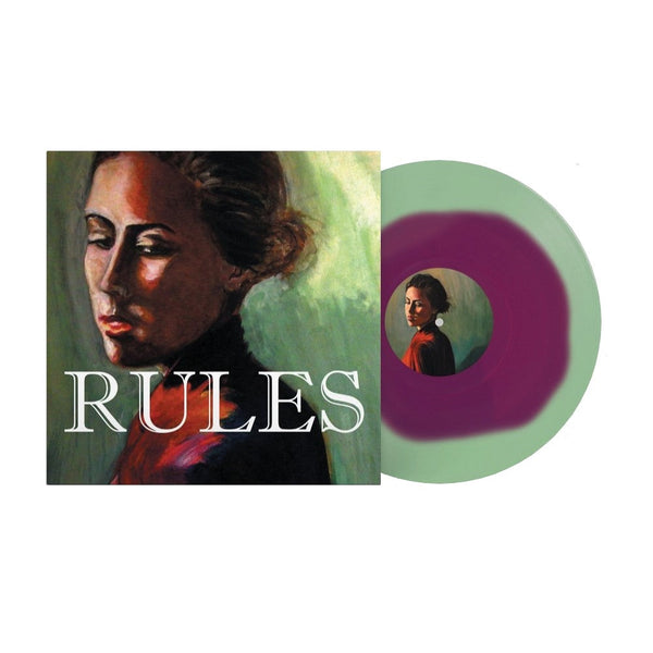 Alex G - Rules Exclusive Limited Edition Maroon Center/Green Outer Color Vinyl LP