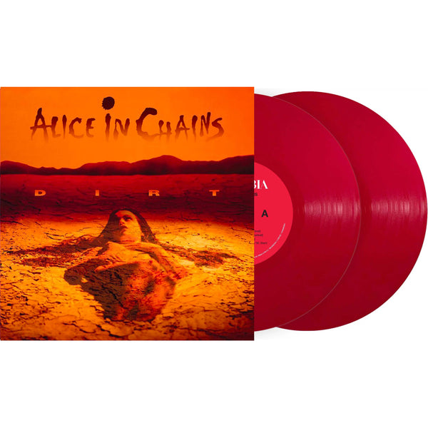 Alice In Chains - Dirt Exclusive Apple Red Colored Vinyl 2xLP Record