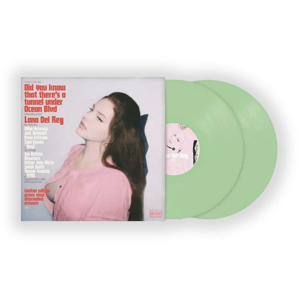 Lana Del Rey - Did You Know That Theres A Tunnel Under Ocean Blvd Exclusive Limited Edition Light Green Colored Vinyl 2x LP