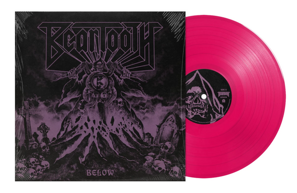 Beartooth - Below Exclusive Neon Magenta Red Bull Vinyl LP Record